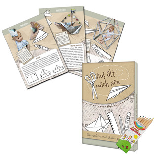 Upcycling-Set – Standard - Zeitungspapier - ohne Druck