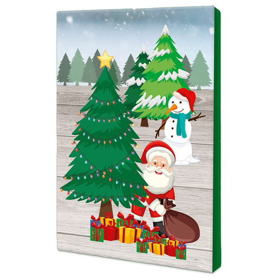 Backförmchen mit Rezeptblock Weihnachtsherz - in weihnachtlicher Mappe (mit 1c-Logoeindruck)