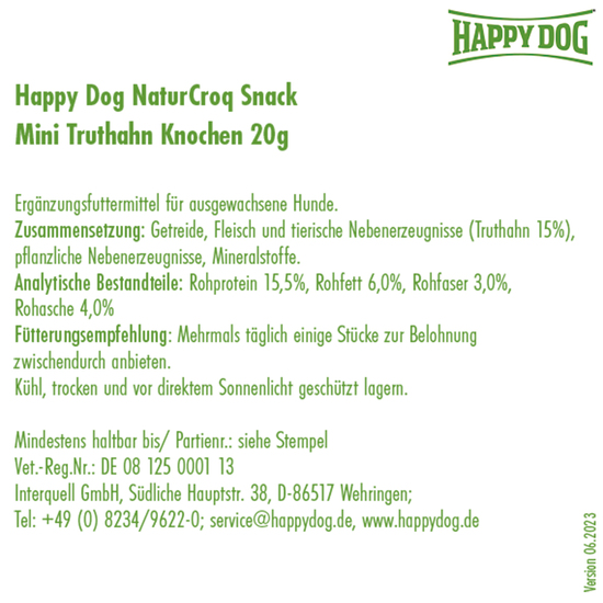 Hunde-Leckerli im Organzabeutel