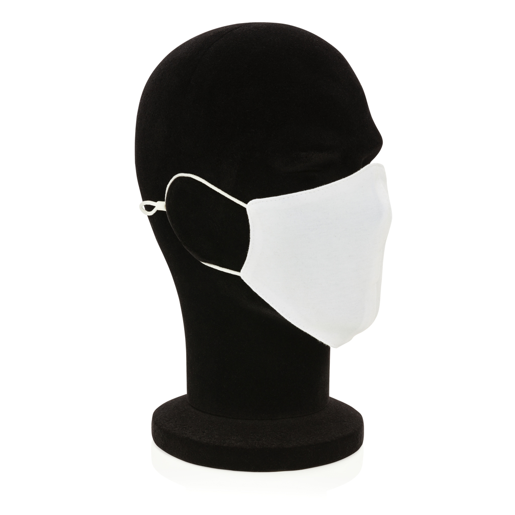 Wiederverwendbare 2-lagige Baumwoll-Gesichtsmaske