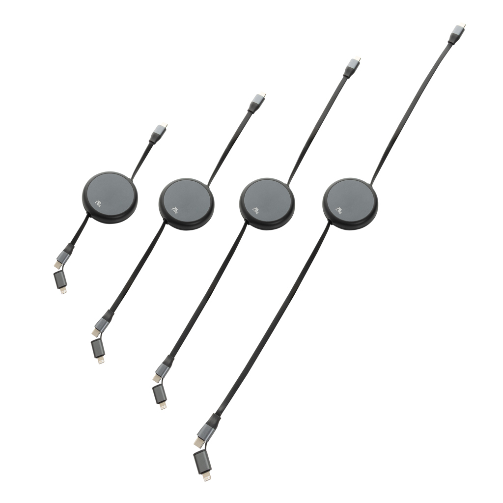 Terra ausziehbares 240W 2-in-1 Kabel aus RCS rec. Aluminium