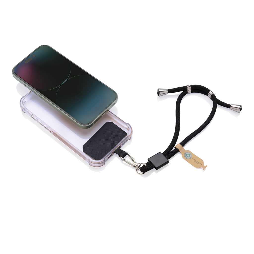 CarryLoop verstellbares Handy-Armband aus RCS rec. PET