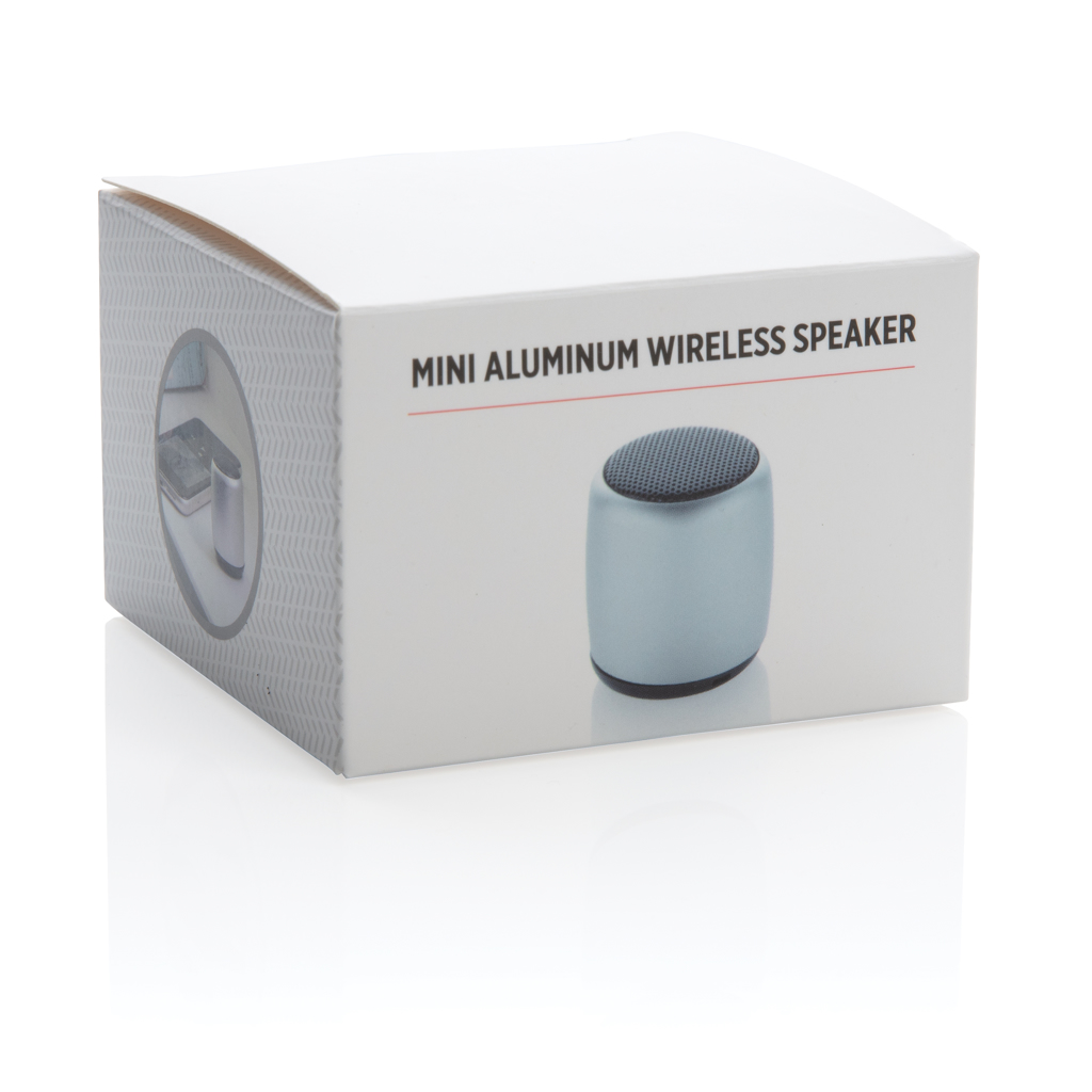 Kabelloser Mini-Lautsprecher aus Aluminium