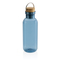 RCS rPET Flasche with Bambusdeckel und Griff