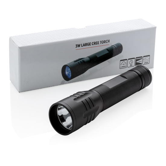 Große 3W Cree Taschenlampe