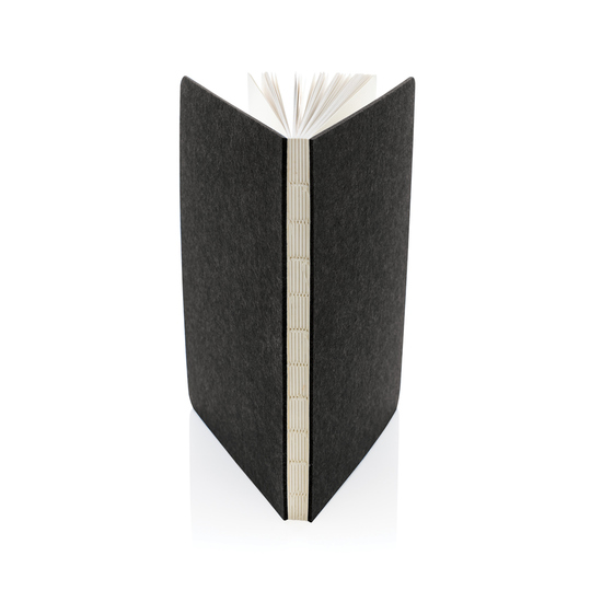 Phrase GRS-zertifiziertes A5-Notizbuch aus recyceltem Filz