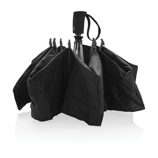 Swiss Peak AWARE™ 23" faltbarer umgekehrter Regenschirm