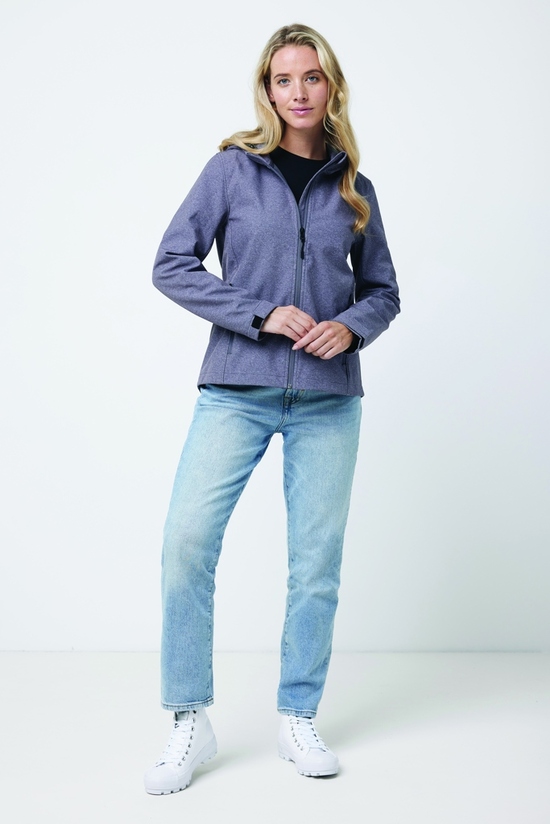 IQONIQ Makalu Damen Softshelljacke aus recyceltem Polyester
