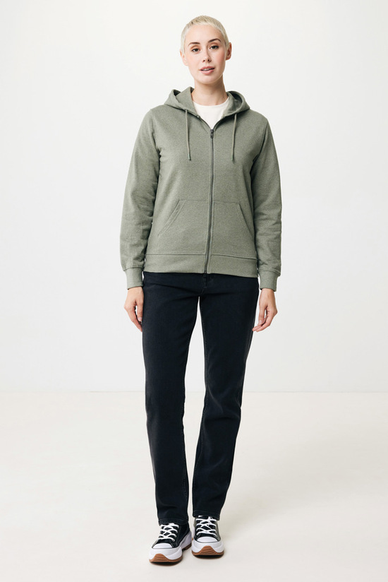 IQONIQ Abisko Zip-Kapuzenpullover aus recycelter Baumwolle