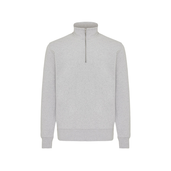 IQONIQ Elgon Quarter-Zip-Sweater aus rec. Baumwolle