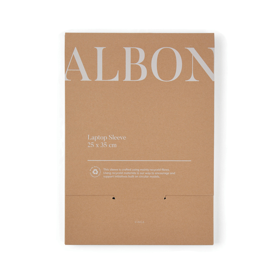 VINGA Albon 15" Laptop-Seeve aus GRS recyceltem Filz