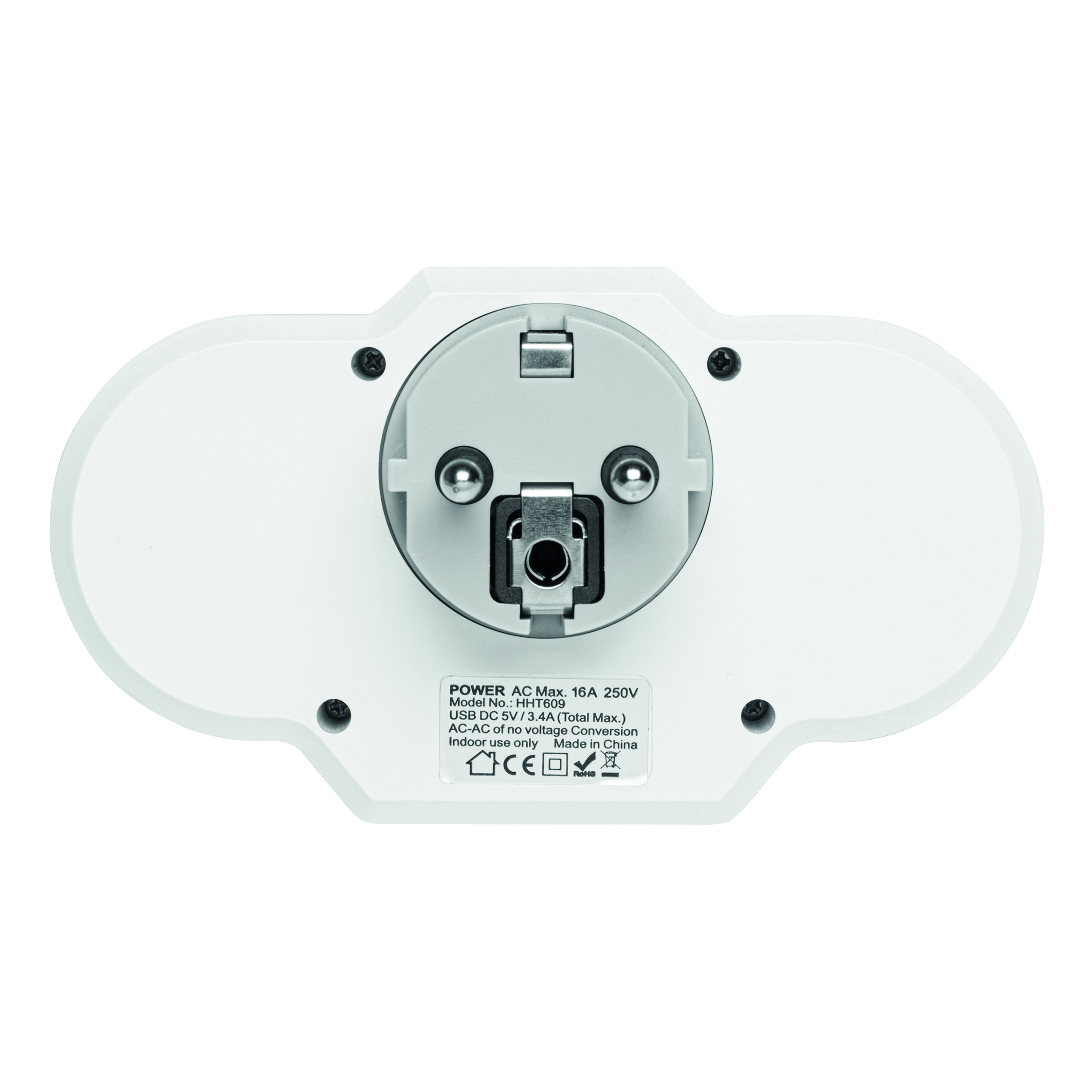 USB-Adapter-Stecker-Netzteil mit Nachtlicht ENDLESS POWER NIGHT