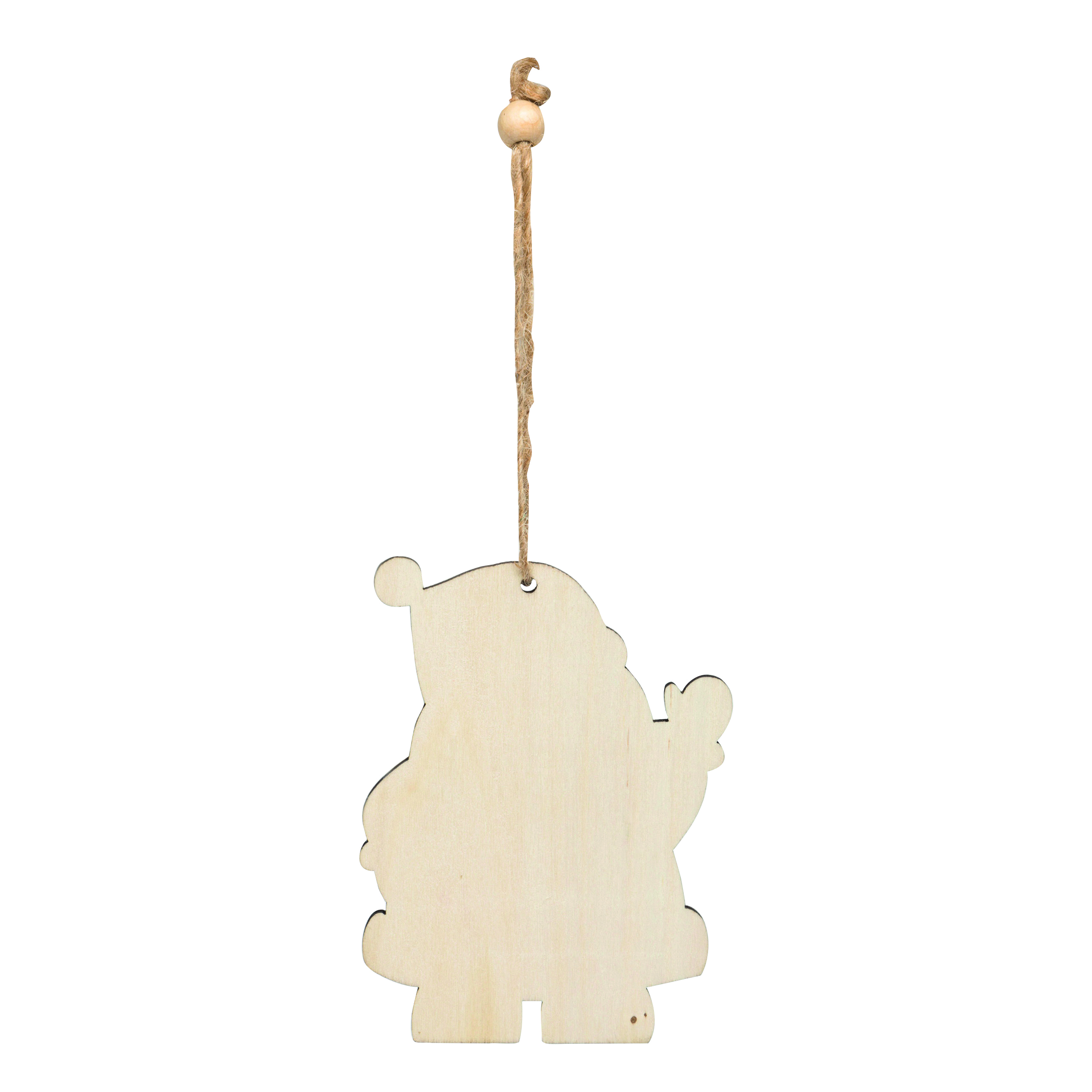 Geschenk- / Baumanhänger WOODEN CLAUS