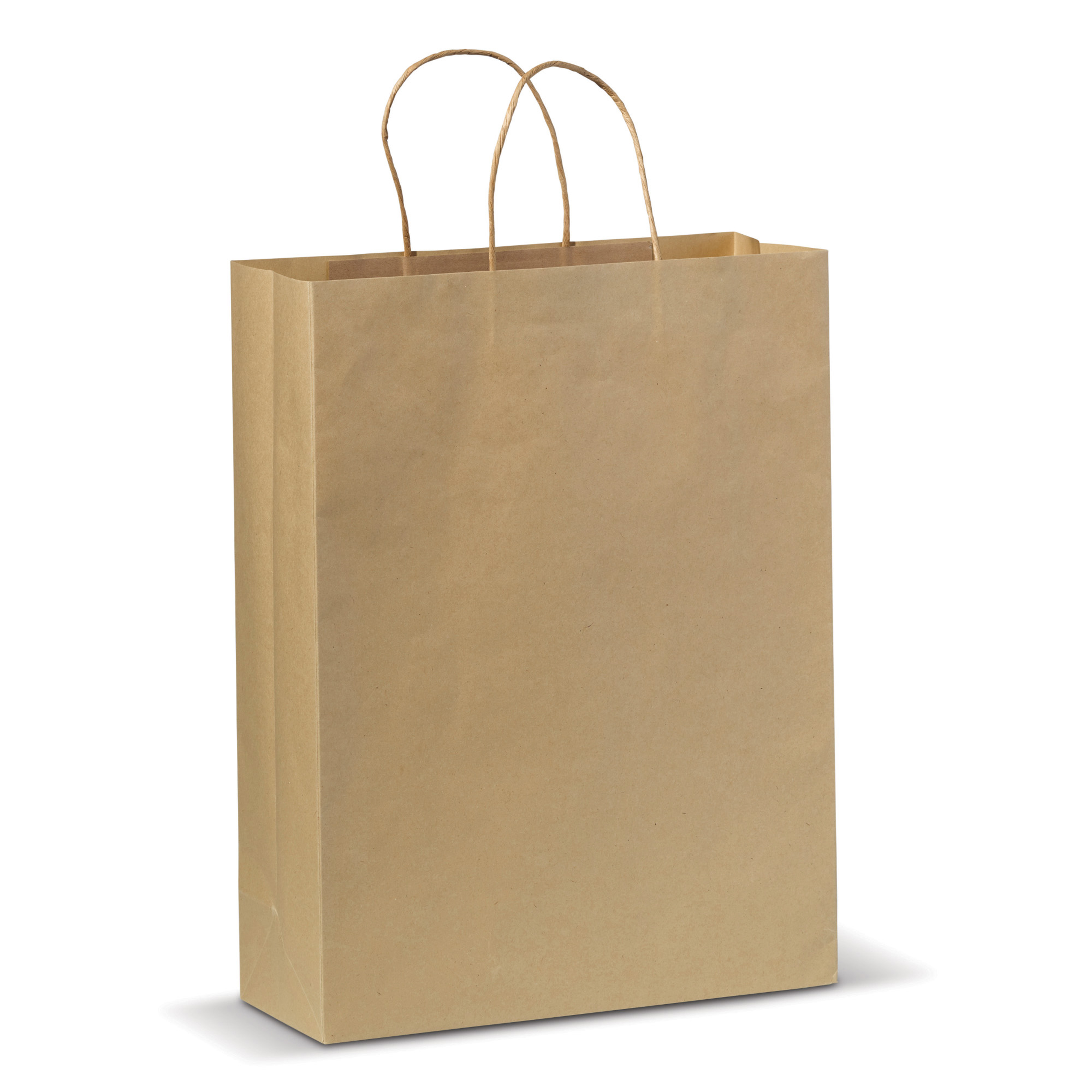 Große Papiertasche im Eco Look 120g/m²