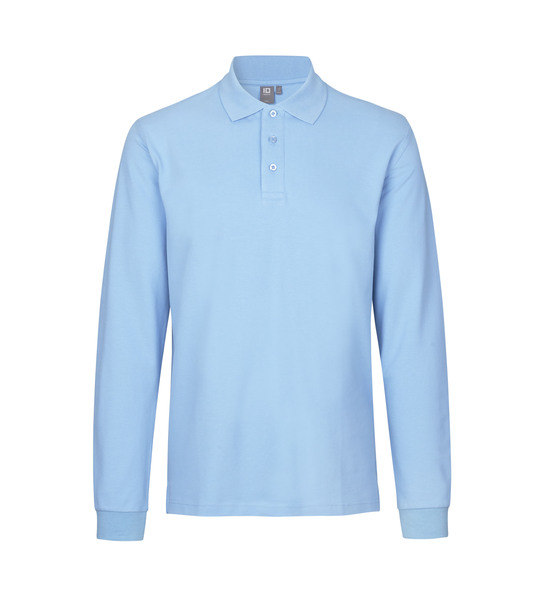 Langarm Poloshirt | Stretch