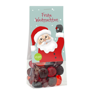 Naschbeutel Frohe Weihnachten vegan