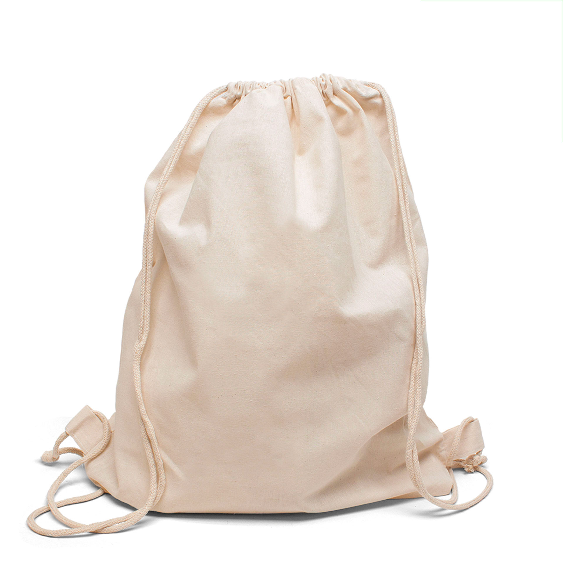 BOSTON - Baumwollrucksack mit Kordelzug
