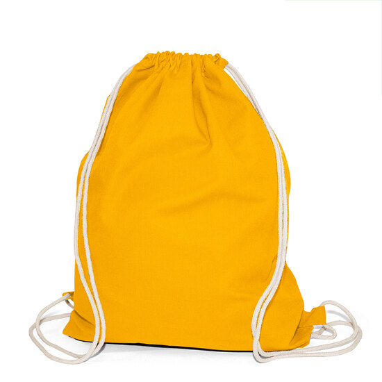 BOSTON - Baumwollrucksack mit Kordelzug
