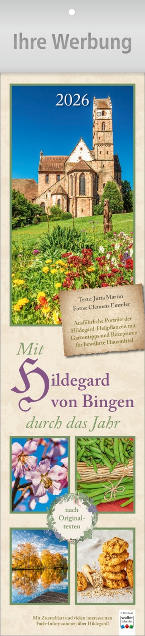 Hildegard von Bingen - Streifenkalender
