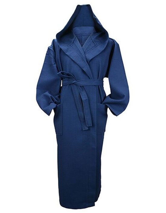 AR028 Robezz® Waffle Bathrobe With Hood