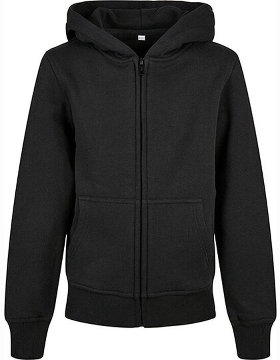 BY188 Kids´ Organic Basic Zip Hoody