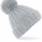 Verbier Faux Fur Pop Pom Chunky Beanie