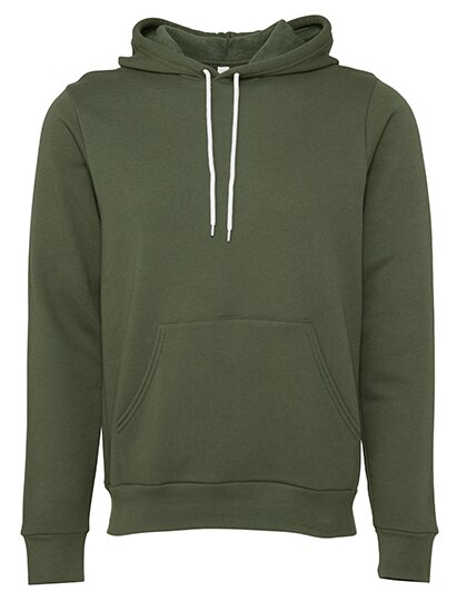 Unisex Pullover Poly-Cotton Fleece Hoodie