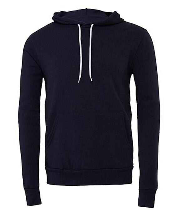 Unisex Pullover Poly-Cotton Fleece Hoodie
