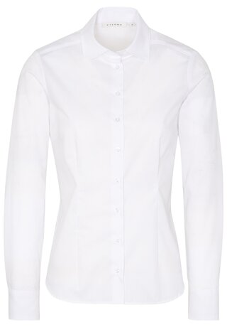 Eterna Bluse Popeline - Tailliert - Ohne Brusttasche