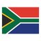 Fahne Südafrika