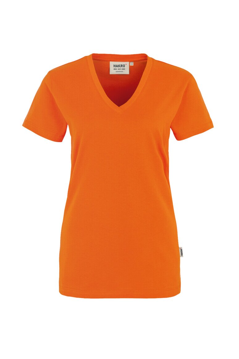 HAKRO Damen V-Shirt Classic NO. 126