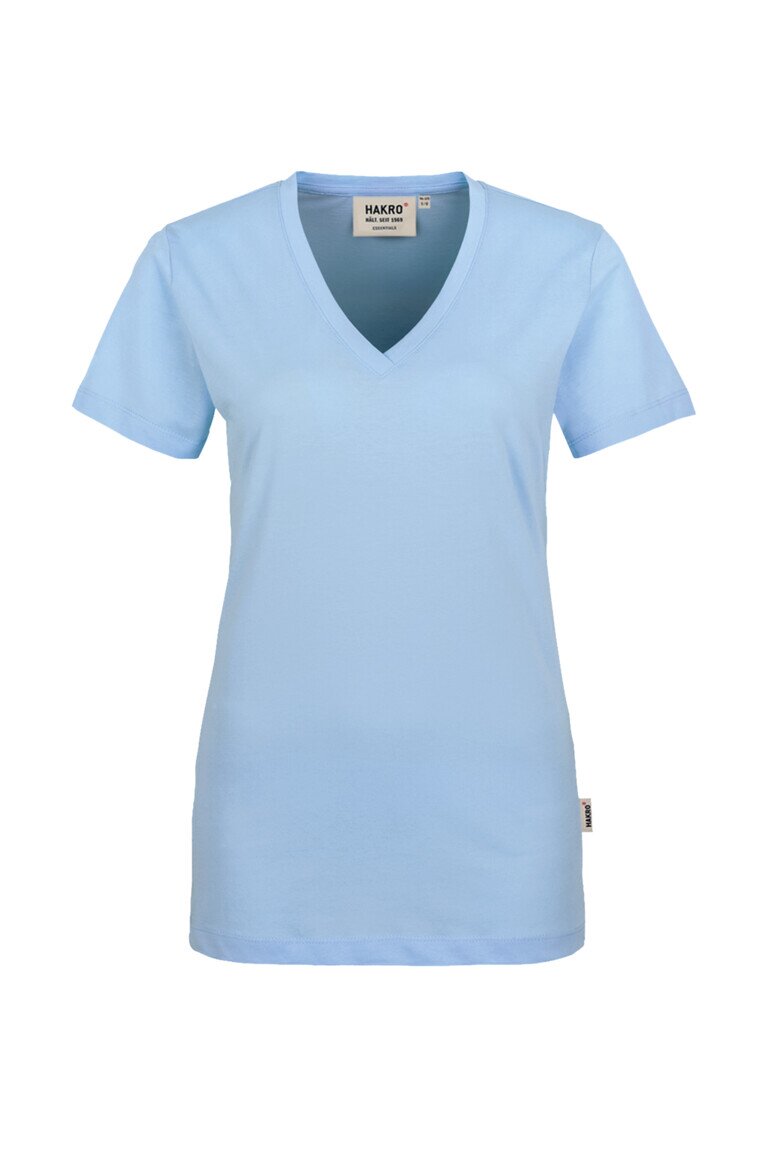 HAKRO Damen V-Shirt Classic NO. 126