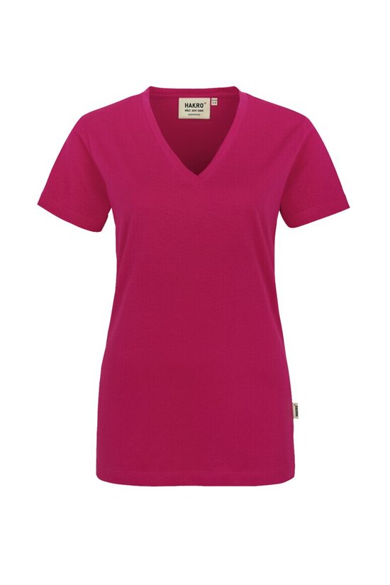 HAKRO Damen V-Shirt Classic NO. 126