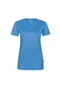 HAKRO Damen V-Shirt COOLMAX® NO. 187