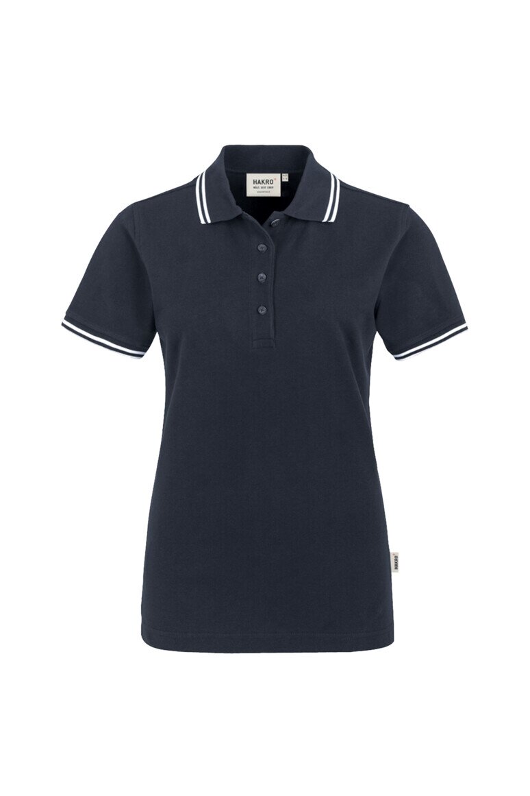 HAKRO Damen Poloshirt Twin-Stripe NO. 205