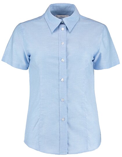 Women`s Tailored Fit Workwear Oxford Shirt Short Sleeve