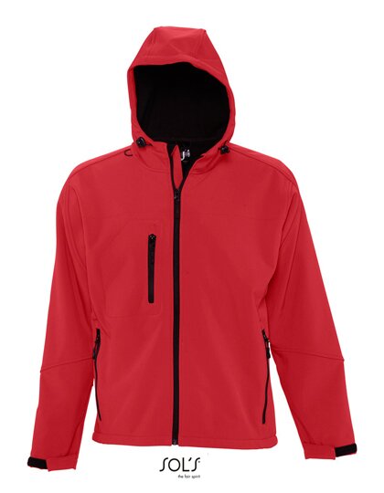 Hooded Softshell Jacket Replay