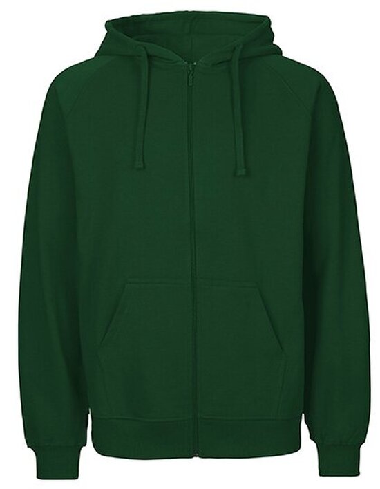 NET63301 Unisex Tiger Cotton Hoodie With Zipper