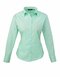 Ladies` Poplin Long Sleeve Blouse