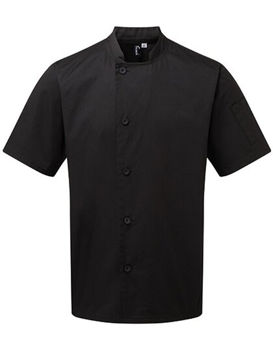 Essential Short Sleeve Chefs Jacket