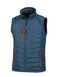 Black Compass Padded Soft Shell Gilet