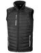 Black Compass Padded Soft Shell Gilet