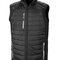 Black Compass Padded Soft Shell Gilet