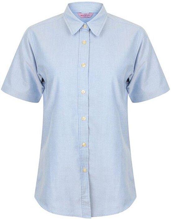 Ladies` Classic Short Sleeved Oxford Shirt