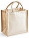 Printers Midi Jute Bag