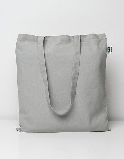 Baumwolltasche, Fairtrade-Baumwolle, lange Henkel