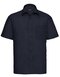 Men`s Short Sleeve Classic Polycotton Poplin Shirt